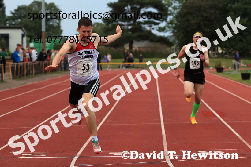400 metres, 2025 NEGP No 5 Monkton, Wednesday, July 23rd. Photo: David T. Hewitson/Sports for All Pics